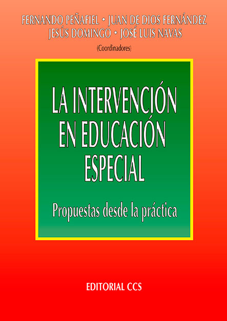 LA INTERVENCIÓN EN EDUCACIÓN ESPECIAL
