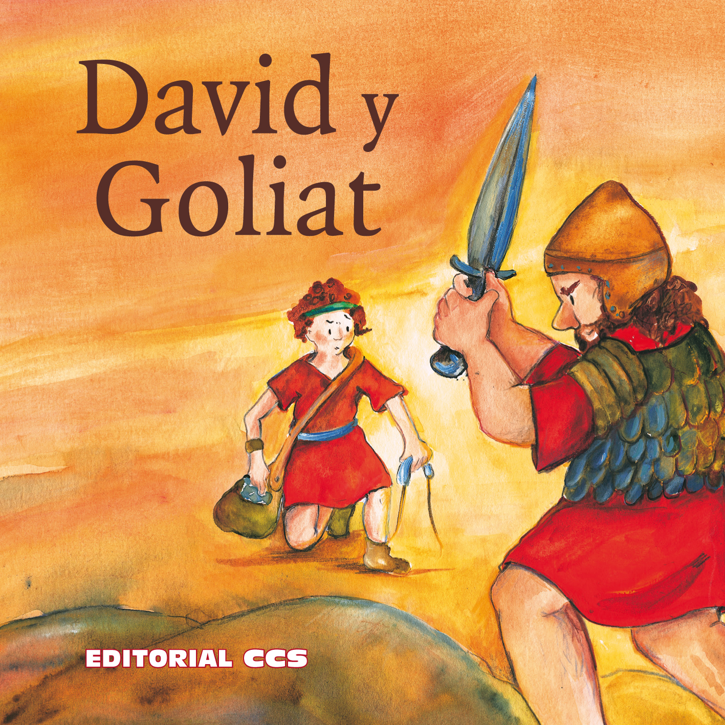 Dibujos Para Colorear De David Y Goliat Para Niños